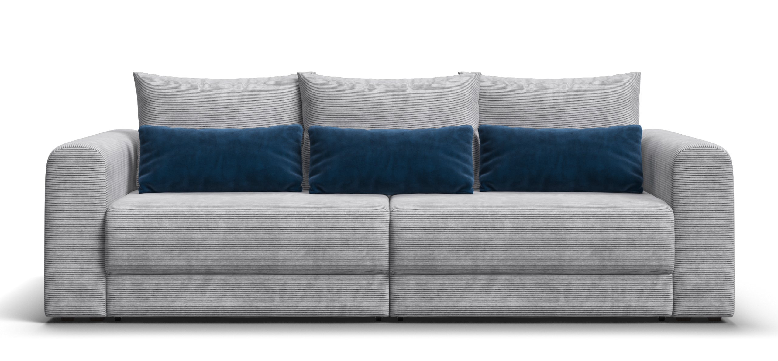 Модульный диван Ричмонд Модуль Вельвет Корд серый