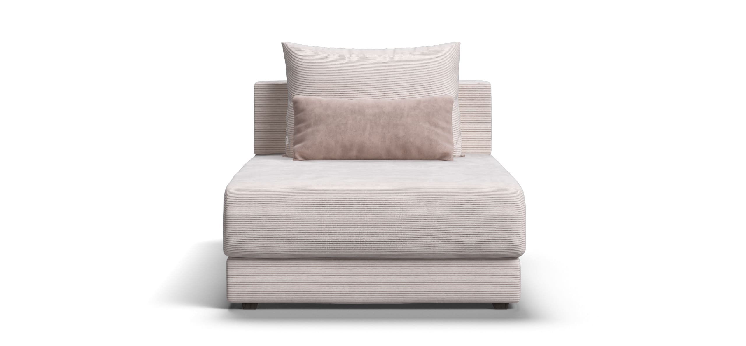 Ричмонд Модуль оттоманка Вельвет Корд бежевый