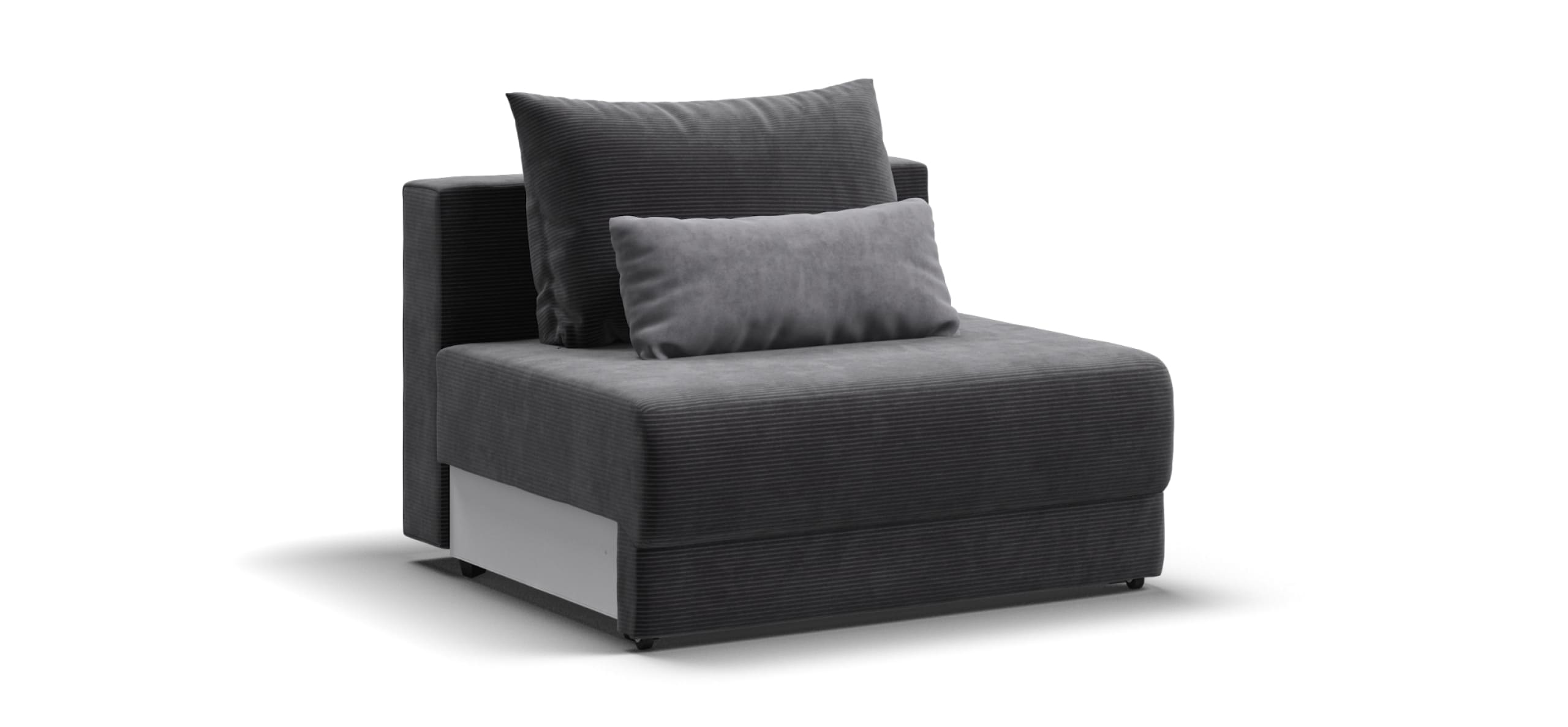 Ричмонд Модуль спальное место Вельвет Корд графит